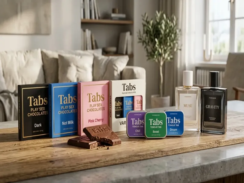 Tabs Review and Product Guide. Sex Chocolate Tongue Tabs and Fragrances