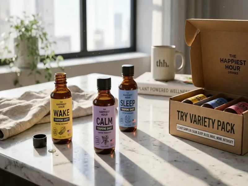 The Happiest Hour Drinks to Terpene Shots and Functional Drinks