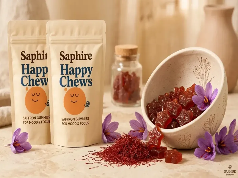 Saphire Saffron Gummies and Supplements for Kids Focus Mood and Family Wellness Guide