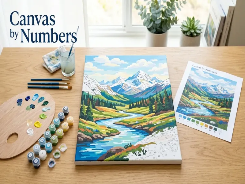 Best Paint by Numbers Kits for Adults from Canvas by Numbers Complete Guide