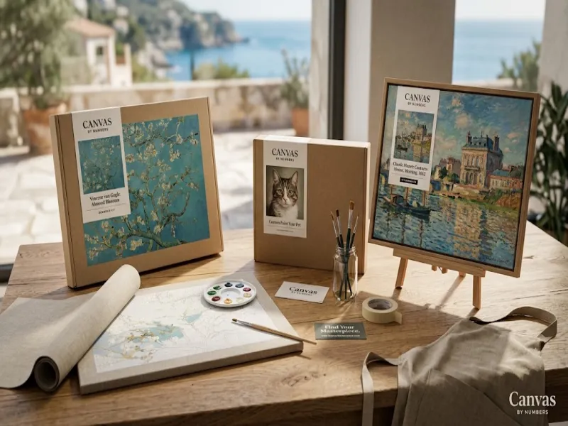 Canvas by Numbers Review and Best Paint by Numbers Kits Guide